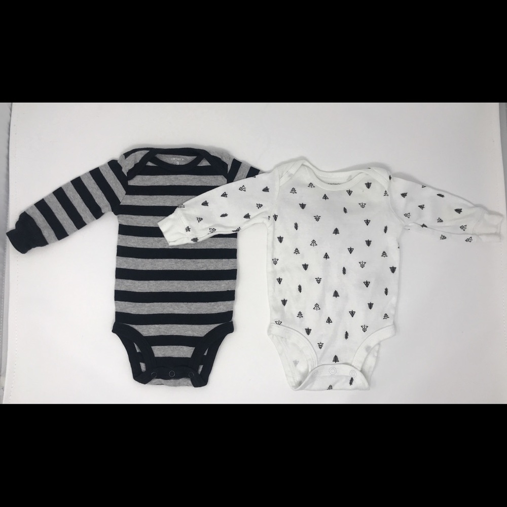 Adorable, baby boy long-sleeve onsies